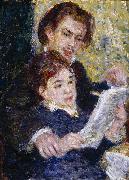 Pierre-Auguste Renoir In the Studio oil
